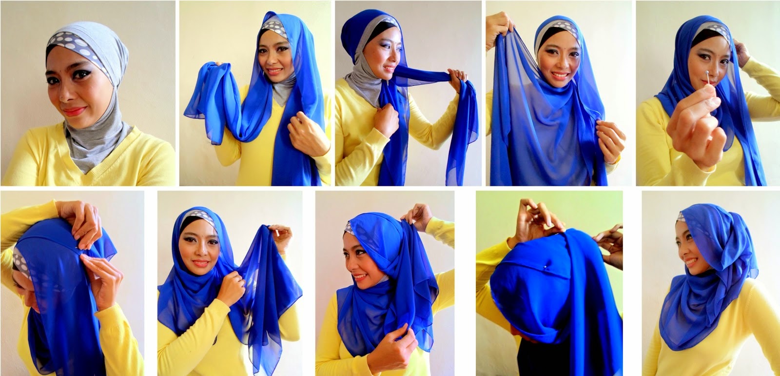 Cara Memakai Hijab Modern Terbaru