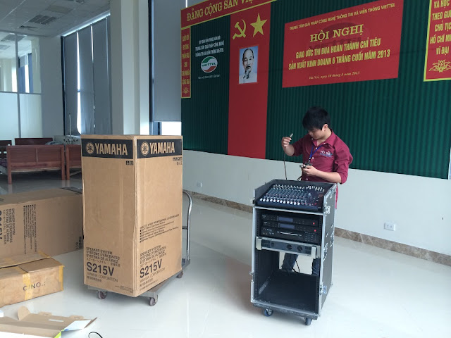 Khang Phú Đạt Audio - các bước lắp đặt âm thanh hội trường