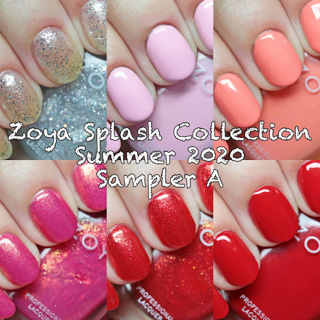 Zoya Splash Collection Summer 2020 Sampler A