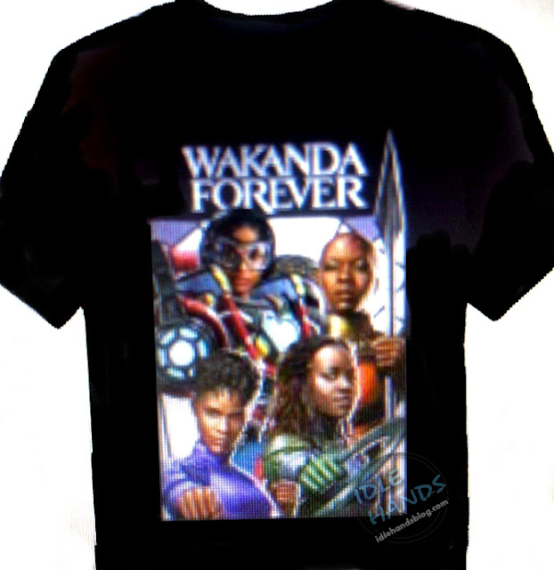 Marvel Studios Black Panther Wakanda Forever T Shirt