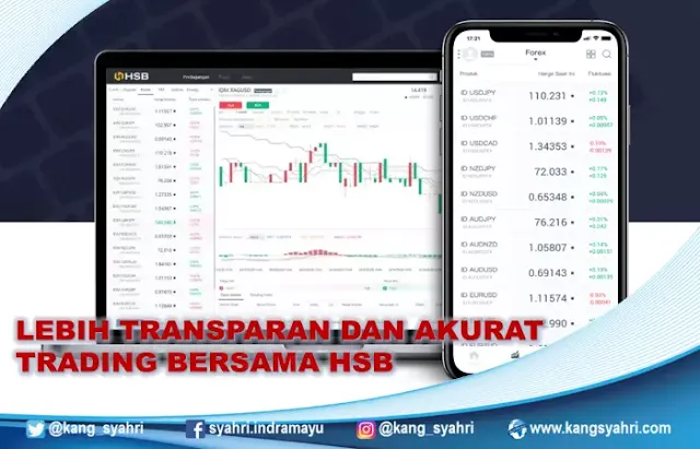 Lebih transparan dan akurat trading di HSB