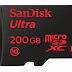 Memori Card Sandisk Terbaru Mencapai 200 GB !