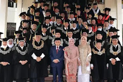 Maruf Amin Hadiri Wisuda Program Sarjana dan Pendidikan Vokasi Universitas