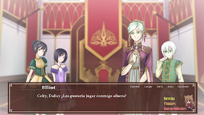 Ruby Heart Otome Visual Novel gameplay 01