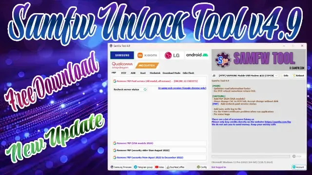 Samfw Unlock Tool