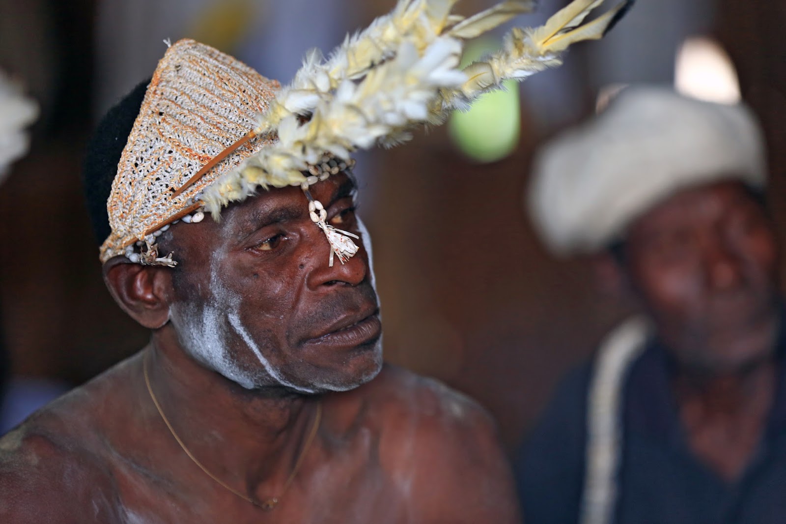  Hiasan  Kepala  Suku Asmat THE MANSINAM