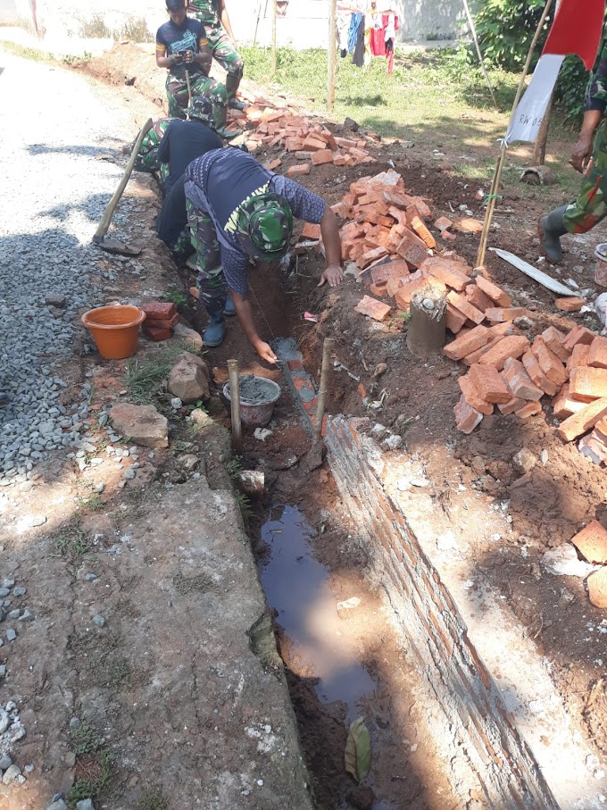 TMMD Bangkitkan Semangat Gotong Royong Warga