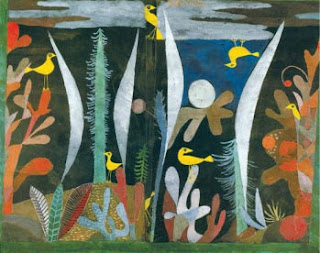 Paul Klee painting - Landscape with Yellow Birds