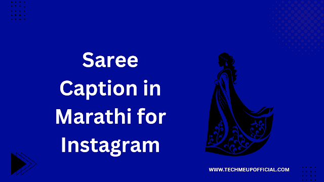 Saree Caption in Marathi for Instagram