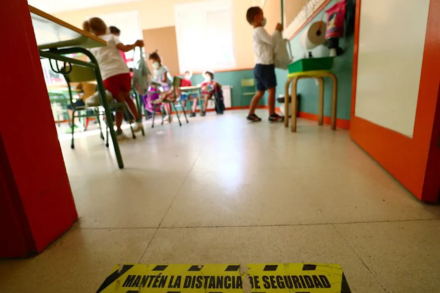 Coronavirus: España sólo pondrá en cuarentena a una clase si se contagian al menos cinco alumnos