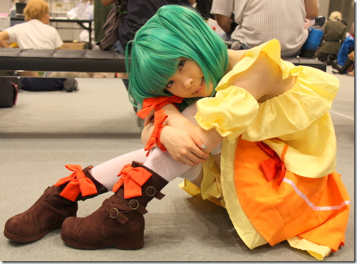 macross frontier cosplay - ranka lee 03 from comiket 2010