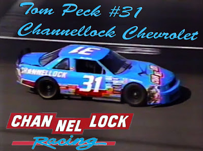 Tom Peck #31 Channellock Chevrolet Racing Champions 1/64 NASCAR diecast blog 1994 BGN Busch Grissom 