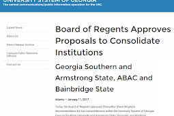A Couplet Of Mergers Approved Past Times The Ga Board Of Regents This Week