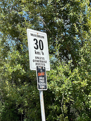 30km/h Speed Limit Sign