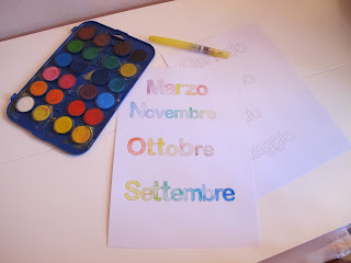 Calendario personalizzato fai da te