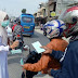 Antisipasi Ispa Akibat Abu Sinabung, Petugas Medis Aceh Utara Bagikan Masker