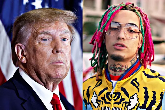 Lil Pump Saluted by Trump in Florida