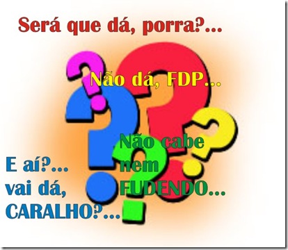 não cabe