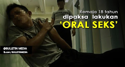 Remaja Lelaki Dibelasah Tiga Lelaki, Dipaksa Lakukan Ora-l Se-ks