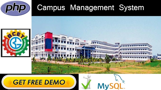 College Campus Scheduling System Project in PHP | MYSQLI | HTML | CSS | JQUERY- College Projects