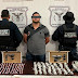 DETIENEN A CUATRO HOMBRES CON ARMAS Y DROGAS EN TIJUANA Y MEXICALI 