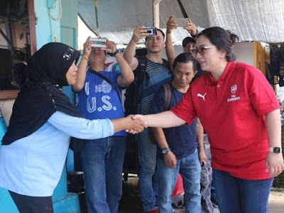 TP PKK dan Dharma Wanita Sulawesi Utara Bantu Korban Bencana di Manado