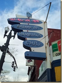 Corner Grill Sign