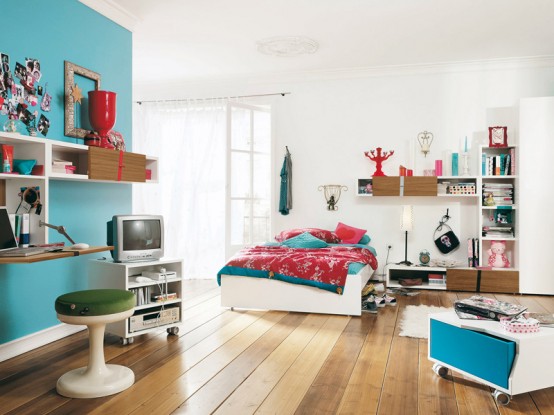 Funky Teenage Bedroom Ideas