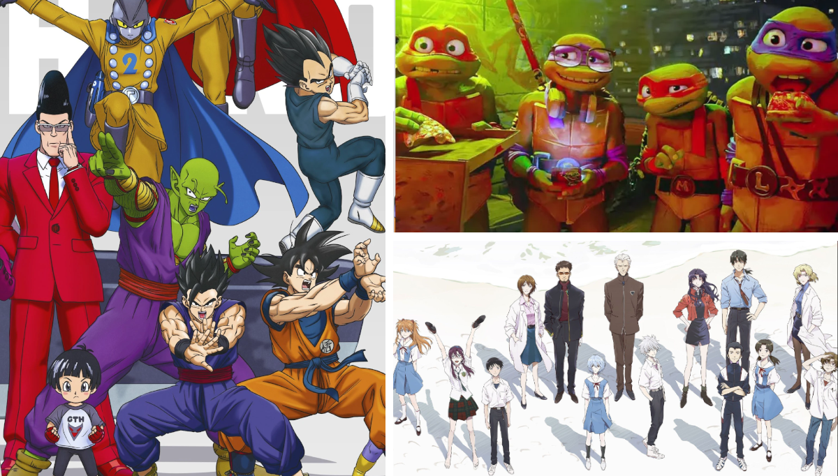 Out This Week: Dragon Ball Super: Super Hero, TMNT: Mutant Mayhem,  Evangelion: 3.0+1.11 Thrice Upon a Time and more