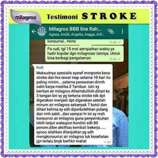 Testimoni Stroke Dengan Milagros