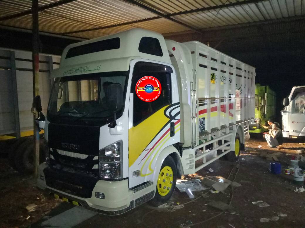 Bak Truk Kayu Merbau Untuk Isuzu Elf Full Variasi Jual Bak Truk