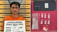 Polres Tebing Tinggi Tangkap Pengedar Narkoba di Paya Mabar