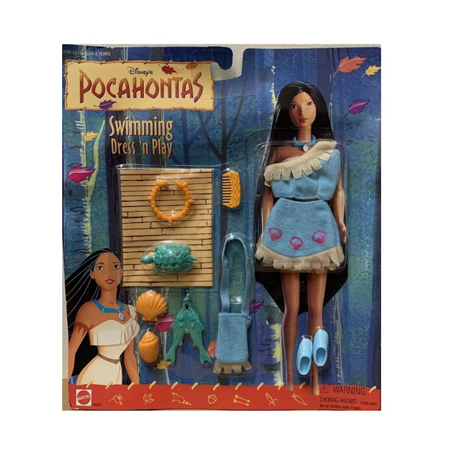 Tenue pour poupée Disney Pocahontas : Swimming Dress'n Play.