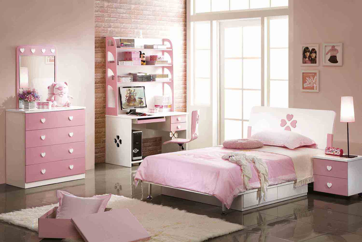 60 Desain Interior Kamar Tidur Warna Pink Untuk Perempuan