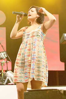 Lily Allen Radio 1's Big Weekend Photos