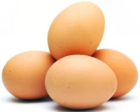 Foto de huevos de gallina, derivados de la gallina