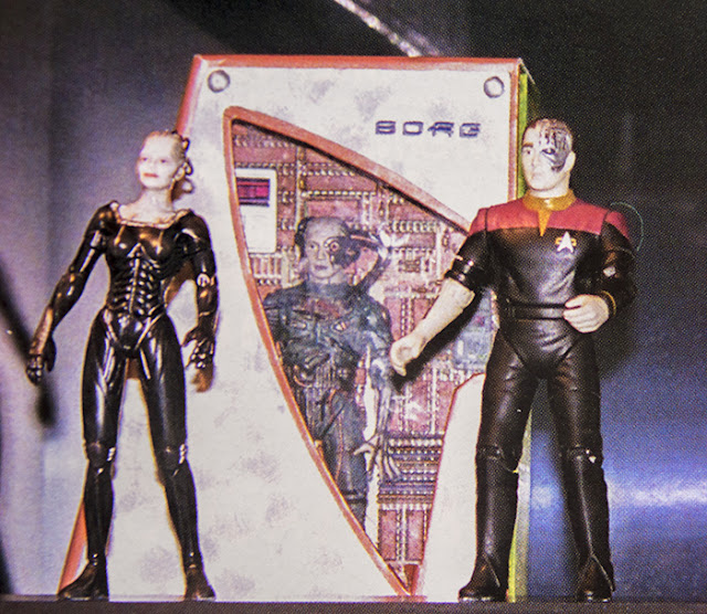 Star Trek Playmates Unproduced Borg Queen Data