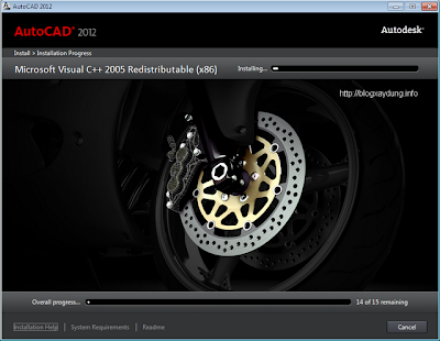 AutoCAD 2012 Setup Step 6