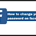 Change or Reset Facebook Login Signin Password
