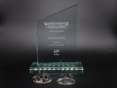 Legions Imperialis Forward Operating Bases and Trophy from Warhammer World