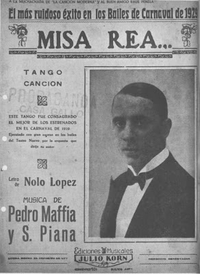 Partitura de Misa Rea