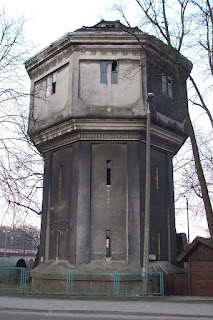 Kolejowa wieża ciśnień w Malborku Marienburg wasserturm