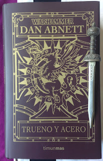 Portada del libro Trueno y acero, de Dan Abnett