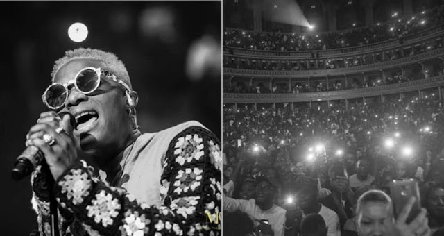 Wizkid Breaks The World Record As He Becomes The First African Artiste to Perform in a Sold Out Concert in UK (Photos/Video)