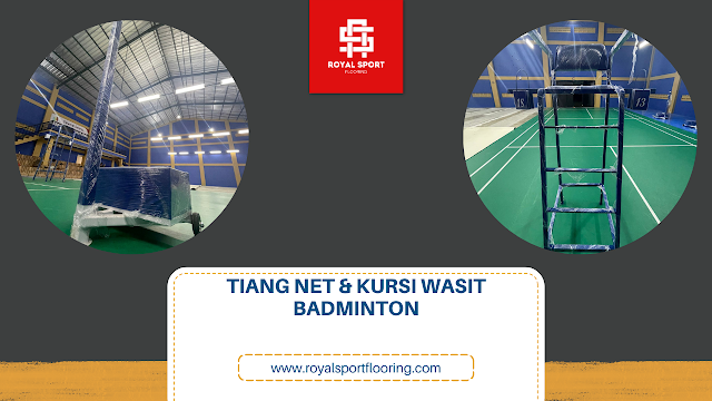 TIANG NET KURSI WASIT BADMINTON