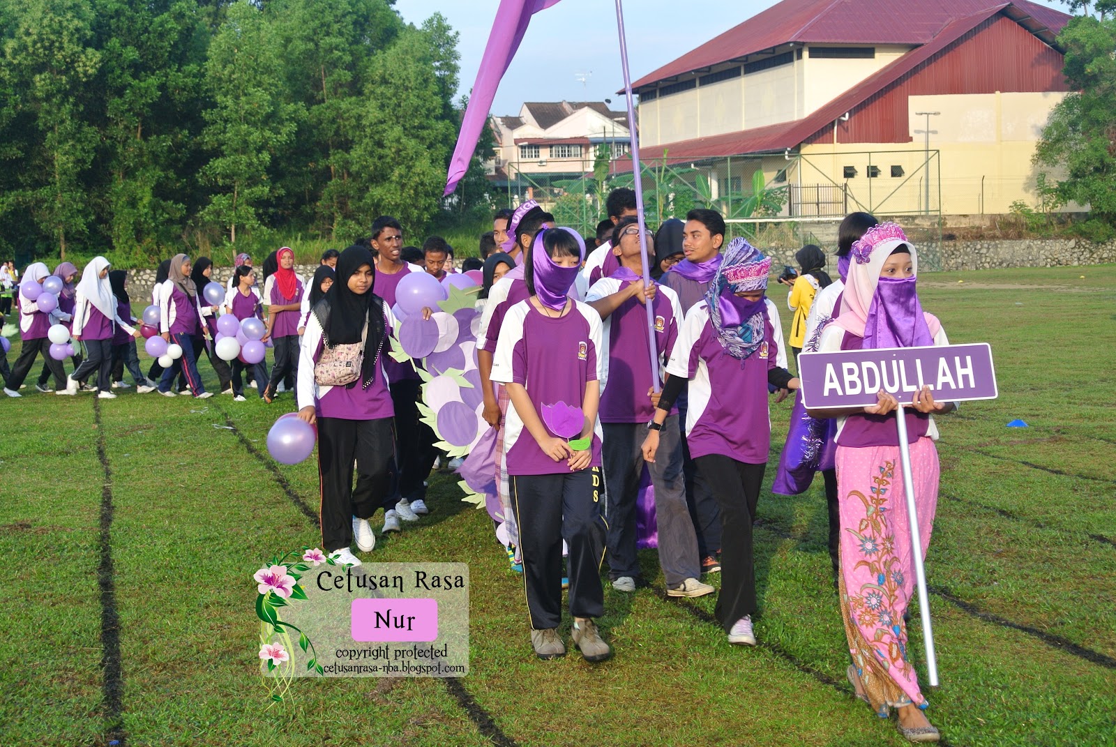 Cetusan Rasa: Kemeriahan Hari Sukan 2012 - Maskot Perbarisan