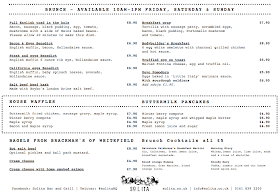 Solita, Manchester - Brunch Menu