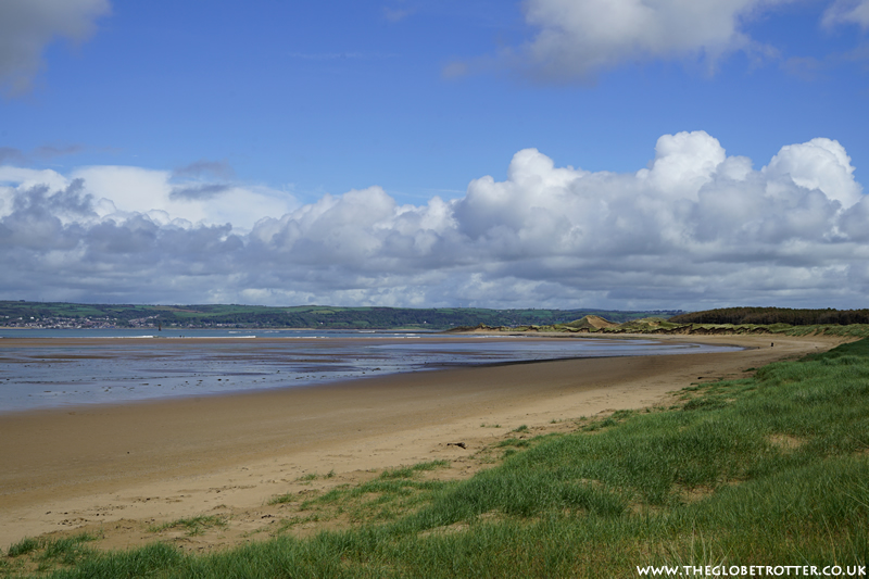 Whiteford Sands in North Wales