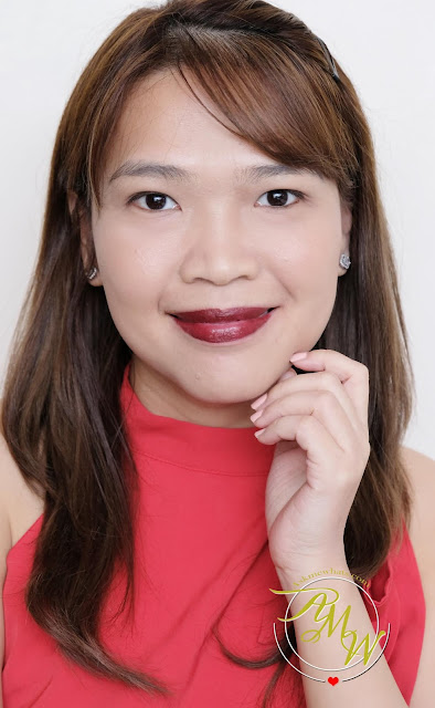 a photo of BLK Velvet Lip Crema in Classy, Flirty and Alluring review by Nikki Tiu of www.askmewhats.com