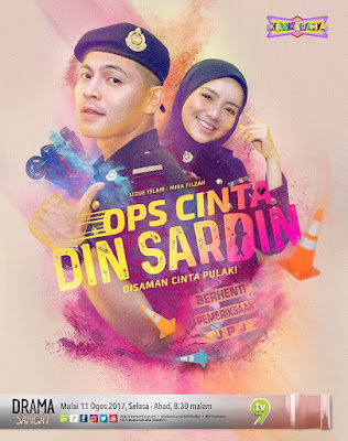 Drama Melayu, Drama Bersiri, Slot Kelakarama, TV9, Sinopsis, Ops Cinta Din Sardin, 20 Episod, Senarai Pelakon Drama Ops Cinta Din Sardin, Pelakon, Izzue Islam, Mira Filzah, Sasqia Dahuri, Delimawati, Niena Baharun, Bell Ngasri, Kazar Saisi, Syazuwan Hassan, Taufiq Hanafi, Jaja Iliyes, Azhan Rani, Anne Ariffin, Iswan Ismail, Amir Raja Lawak, Putra Amaris, JPJ, Pekerjaan Beruniform, 